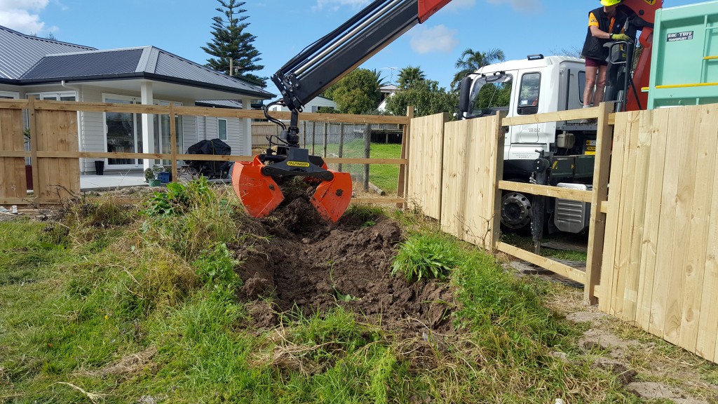 Pickup Delivery Soil Over Fence